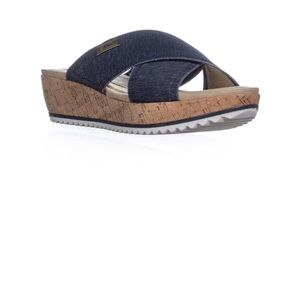 anne klein flip flops